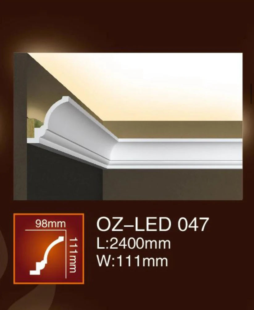 Poliuretán karnis LED-szalaghoz - OZ-LED 047