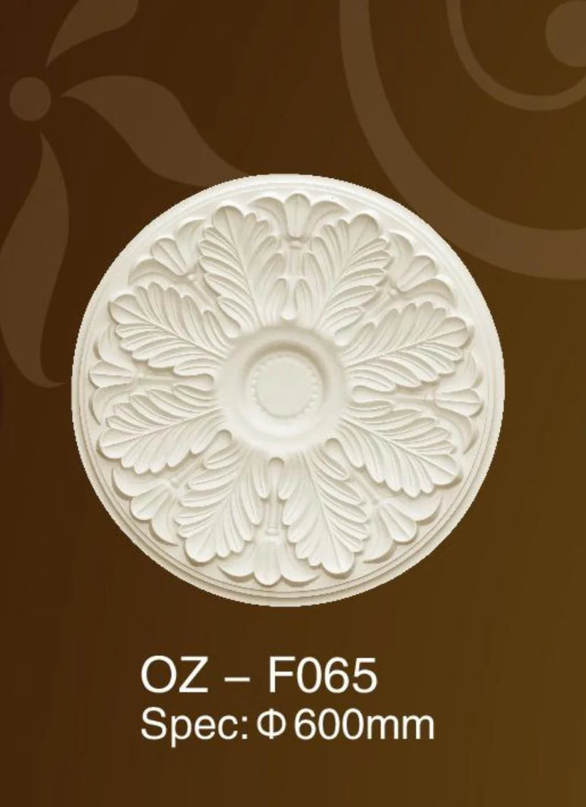 Poliuretán mennyezeti medálok F065