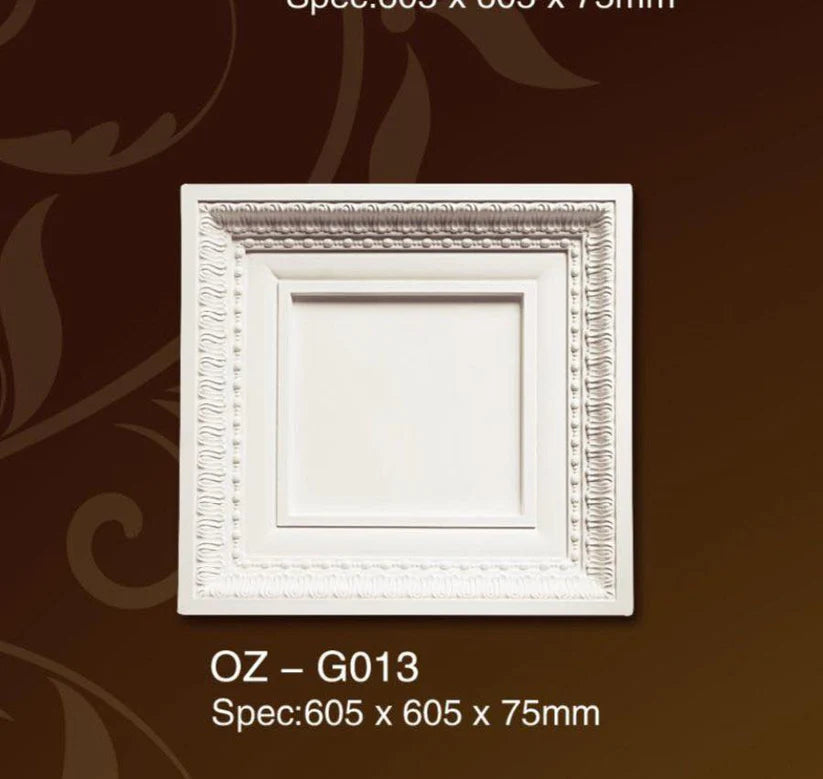 Poliuretán mennyezeti medálok G013