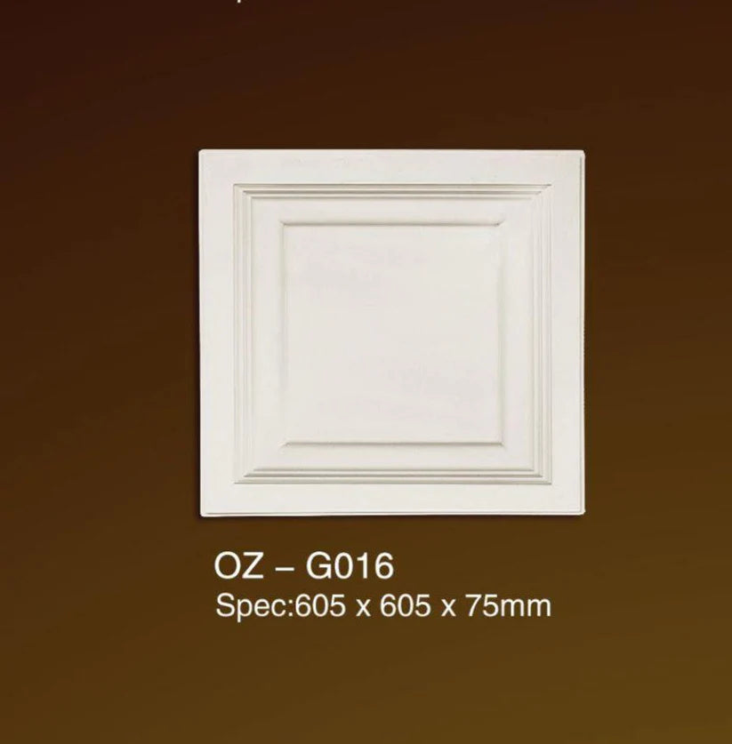 Poliuretán mennyezeti medálok G016