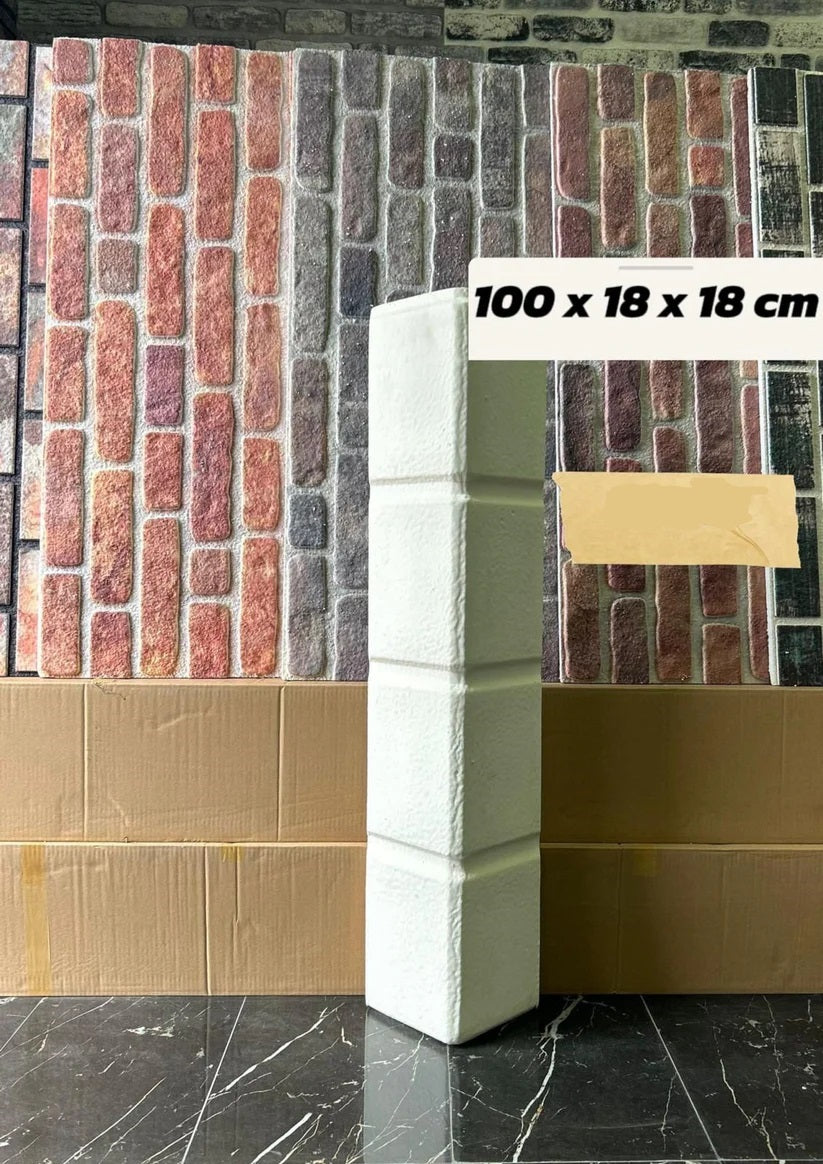 Dekoratív sarokelem - 100 x 18 x 18 cm