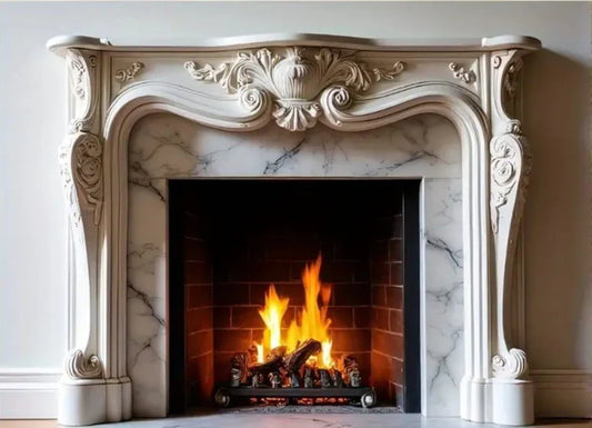 Dekoratív poliuretán kandalló szegély W001