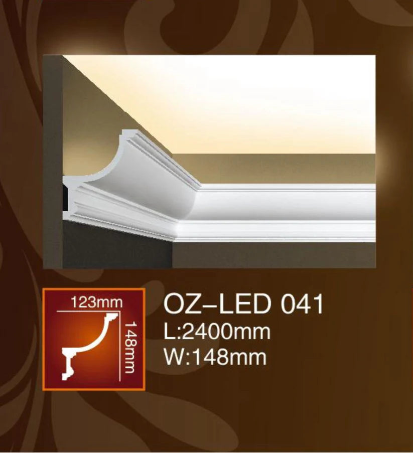 Poliuretán karnis LED-szalaghoz - OZ-LED 041