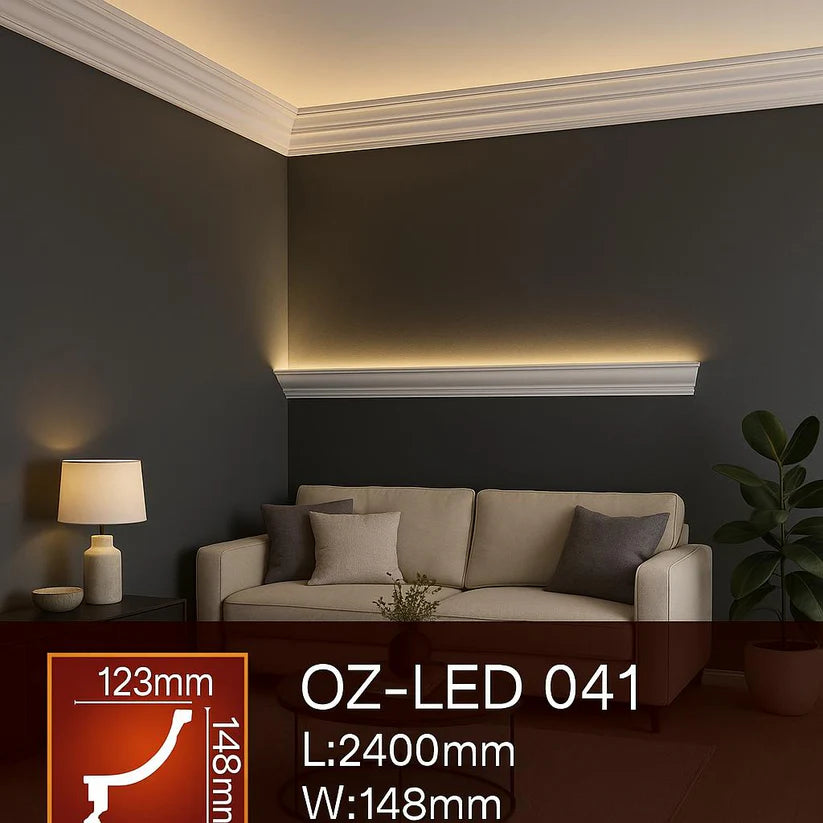 Poliuretán karnis LED-szalaghoz - OZ-LED 041