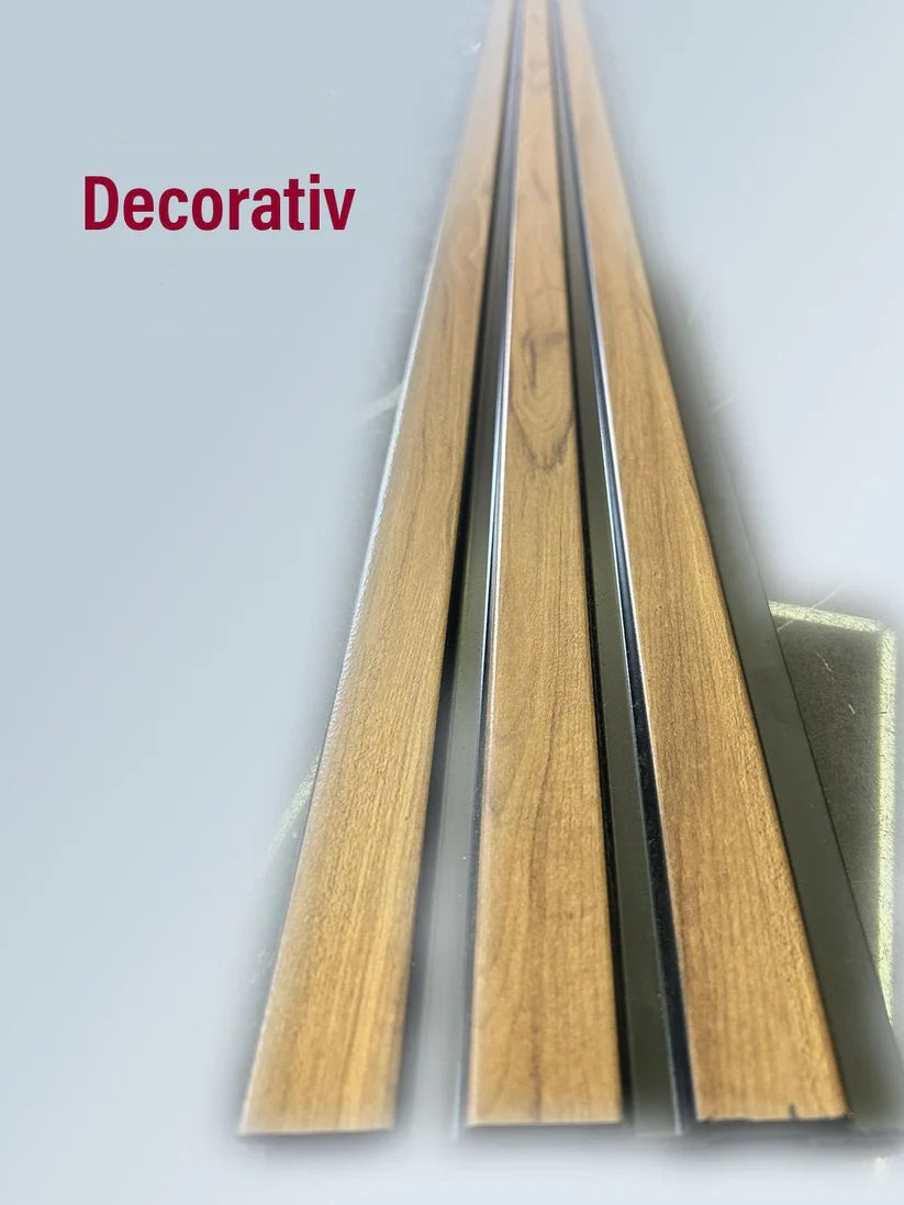 Dekoratív polimer bordák