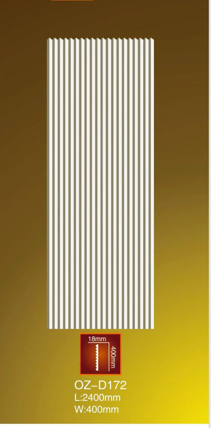 Dekoratív poliuretán bordázat D172 240 x 40 cm