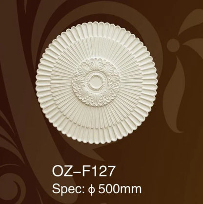 Poliuretán mennyezeti medálok F127