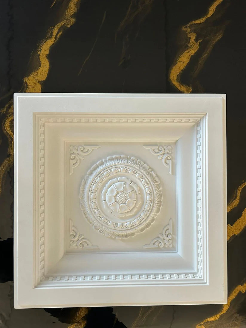 Poliuretán mennyezeti medálok G001