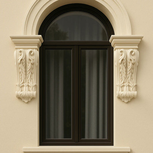 Poliuretán kültéri stukkó H012