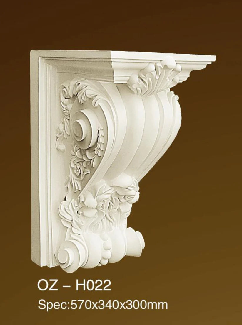 Poliuretán kültéri stukkó H022