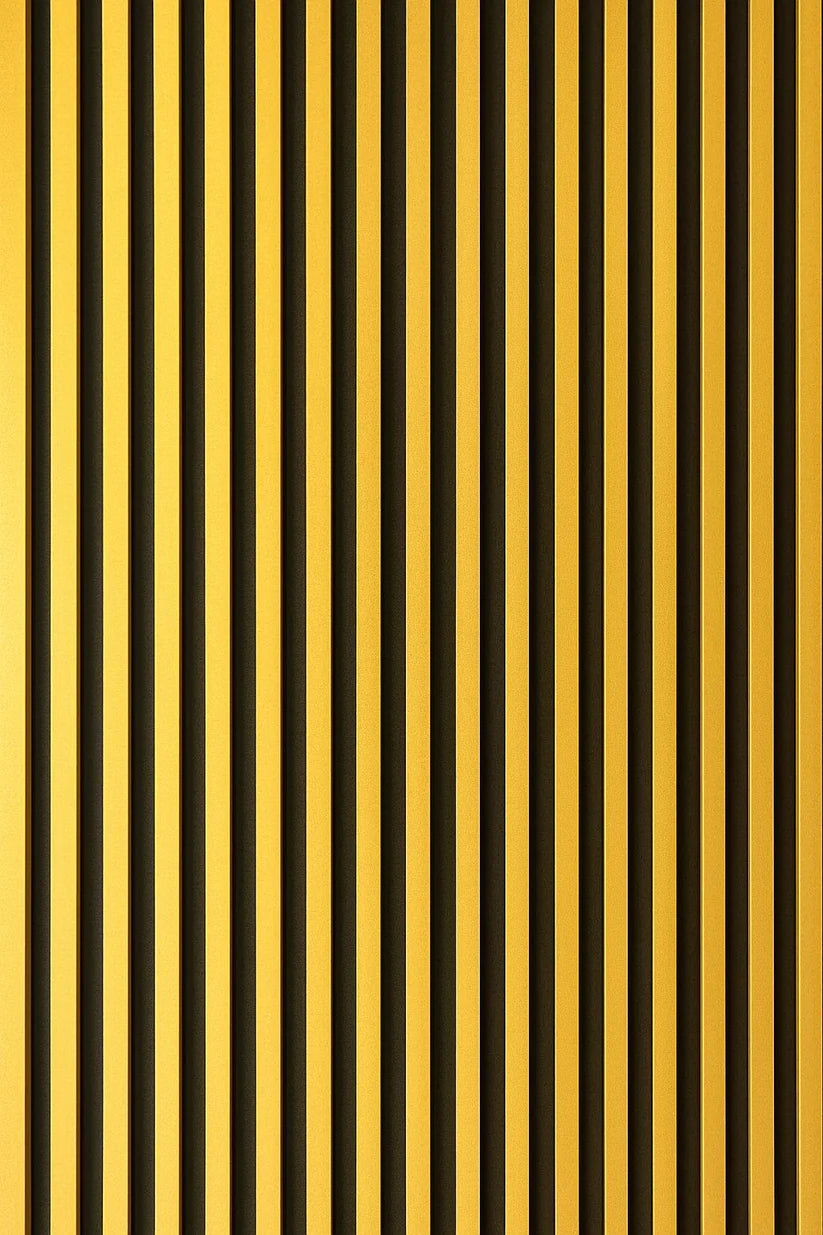 Akusztikus / hangelnyelő fali panel, dekoratív MDF bordázat