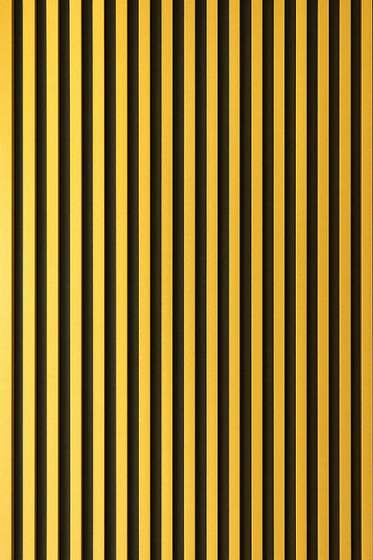 Akusztikus / hangelnyelő fali panel, dekoratív MDF bordázat