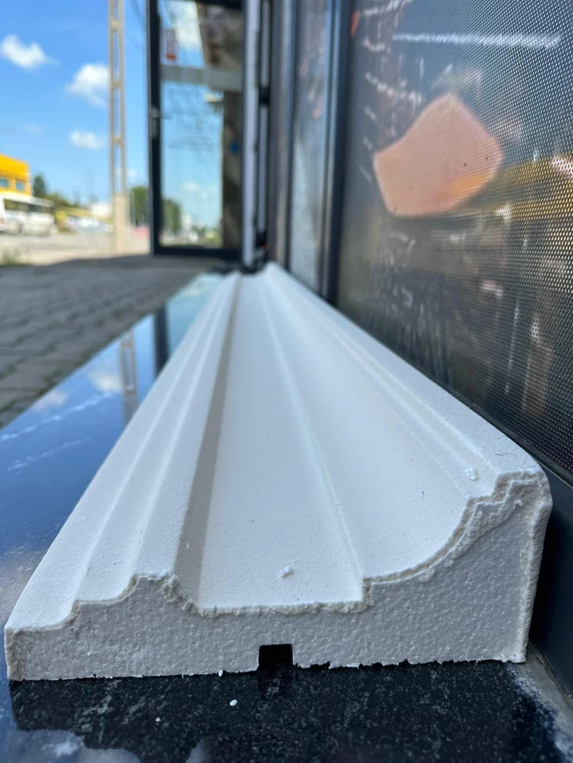 Dekoratív karnistakaró polisztirol díszléc