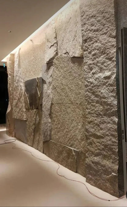 Kőhatású Falpanelek - krém