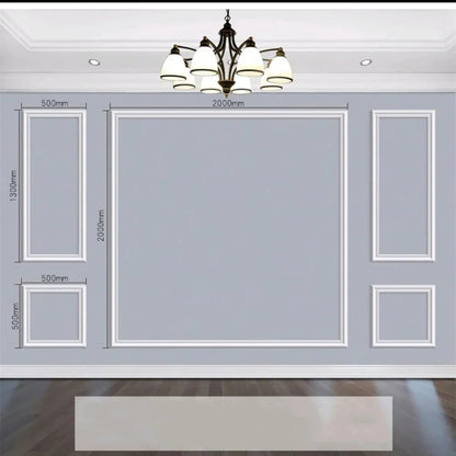 Dekoratív lécek kemény polimerből